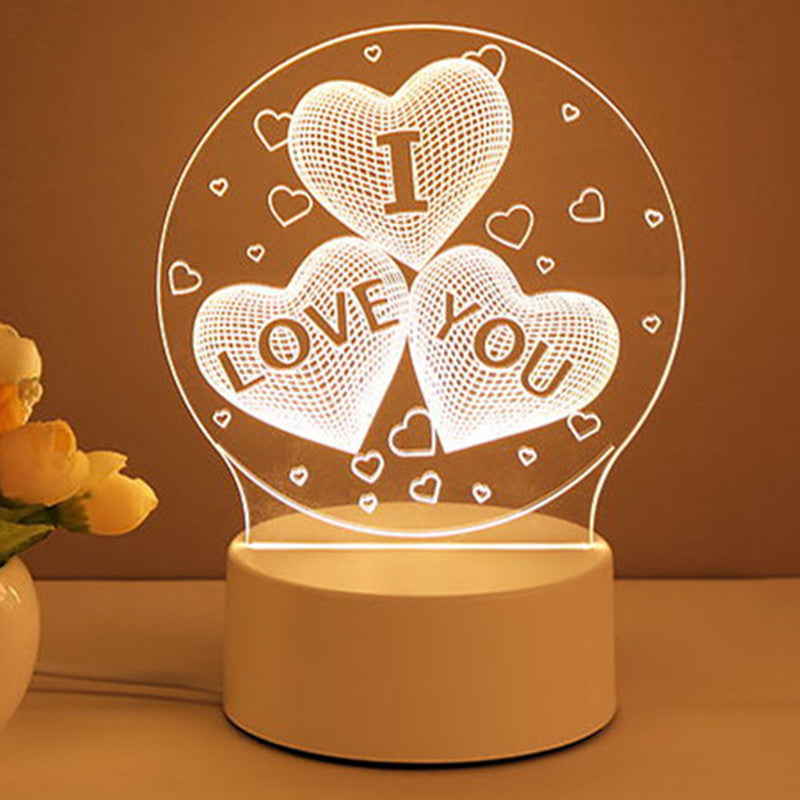 I Love You LED Neon Light Lamp